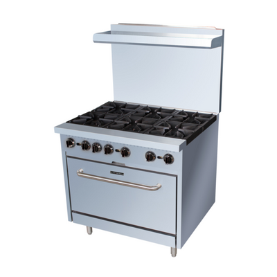 Black Diamond Commercial Gas Range – BDGR by Admiral Craft