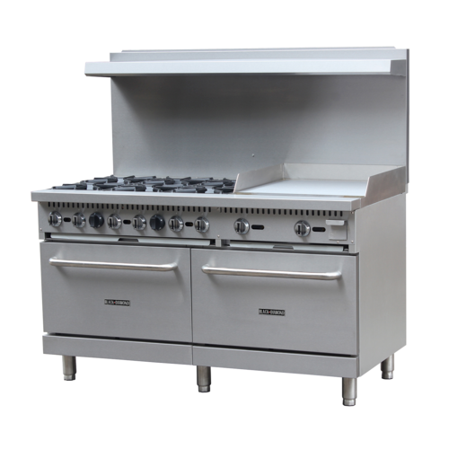 Black Diamond Commercial Gas Range – BDGR by Admiral Craft