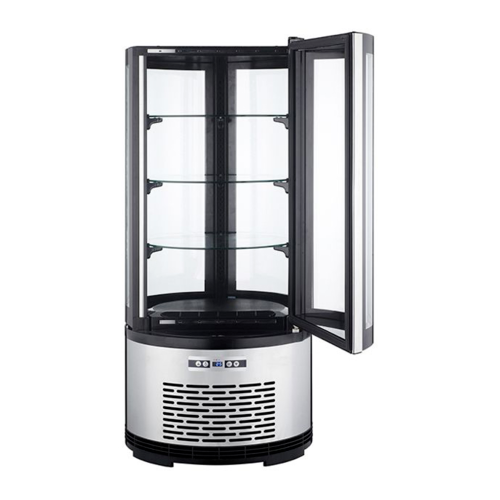 Black Diamond BDRCK-100/CT Refrigerated Pastry & Cake Display – 19" Countertop