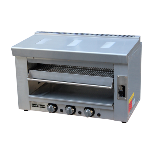 Black Diamond BDSAL-36/NG 35" Salamander Broiler – Natural Gas, 36,000 BTU