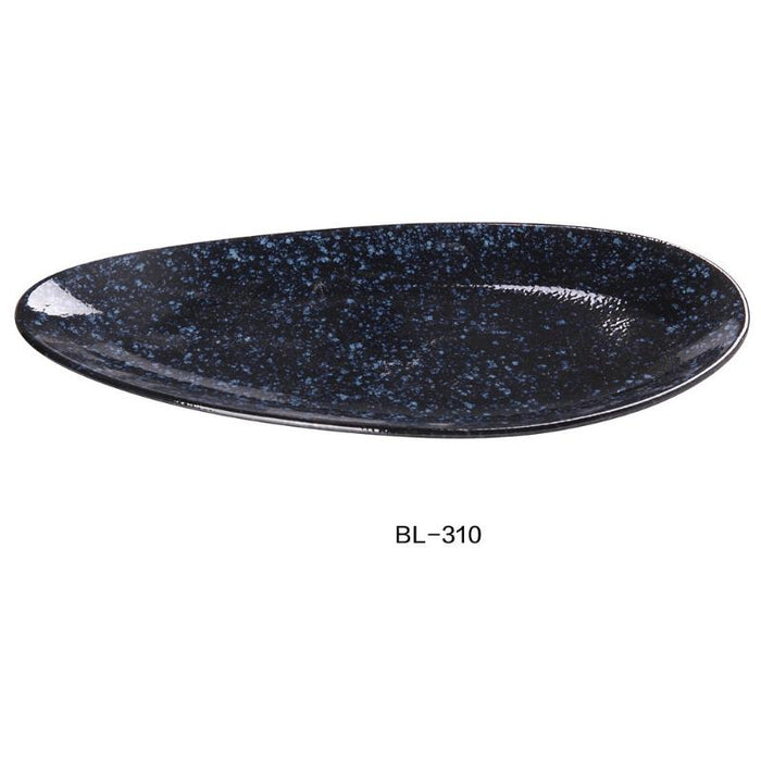 Yanco BL-310 Blue Star Ceramic Plate ( 2Dz)