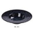 Yanco China BL-611 DESSERT PLATE 16 OZ, Ceramic Blue Star Dessert Plate, Pack of 12 (1Dz)