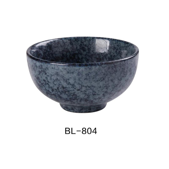 Yanco China BL-804 SOUP BOWL 10 OZ, Ceramic Blue Star Soup Bowl, Pack of 36 (3Dz)