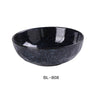 Yanco China BL-808 NOODLE BOWL 30 OZ, Ceramic Blue Star Noodle Bowl, Pack of 12 (1Dz)