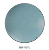 Yanco BM-110TL Birmingham – Teal 10 1/4″ X 1 1/4″ Round Plate Melamine, Pack of 24 (2 Dz)
