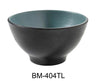 Yanco BM-404TL Birmingham – Teal 4 1/2″ X 2 3/4" Rice/Soup Bowl Melamine 10 Oz, Pack of 48 (4 Dz)