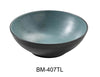 Yanco BM-407TL Birmingham – Teal 7 1/4″ X 2 3/4" Cereal/Salad Bowl Melamine 24 Oz, Pack of 24 (2 Dz)