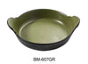 Yanco BM-607GR Birmingham – Green 7" X 1 1/2" Deep Dish With Handle Melamine 16 Oz, Pack of 24 (2 Dz)