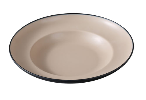 Yanco BM-810CL Birmingham 10 3/4" Mediterranean Pasta Bowl – 12 oz Commercial Melamine Bowl ( Pack Of 24 )
