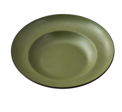 Yanco Birmingham Deep Mediterranean Bowl – 20 oz Commercial Melamine Serving Bowl ( Pack Of 12 )
