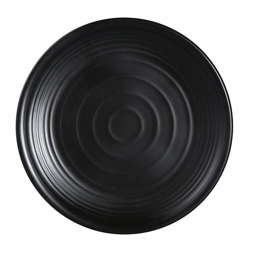 Yanco Black Pearl 7" Melamine Round Plate ( Pack Of 48 )