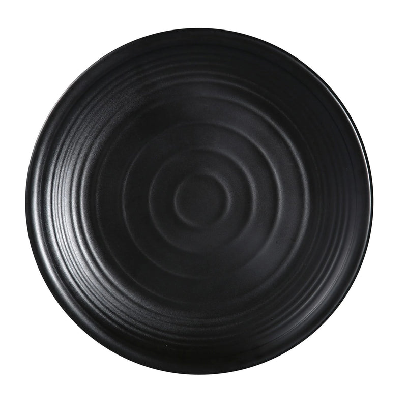 Yanco Black Pearl 7" Melamine Round Plate ( Pack Of 48 )