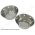 Food-grade 18/8 stainless steel oval bread basket