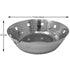 Food-grade 18/8 stainless steel oval bread basket