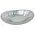 Modern Oval Design Stainless Steel Bread/Fruit Basket