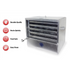 Heavy Duty Aluminum Idli Steamer – Durable construction, easy to clean, and heats quickly for efficient steaming.