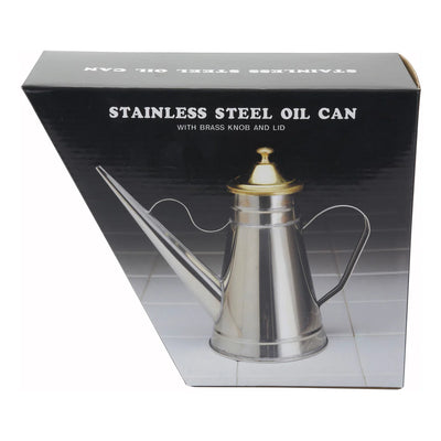 Winco OC-24 - 24 oz Oil Can with Brass Cover (Price/Piece)