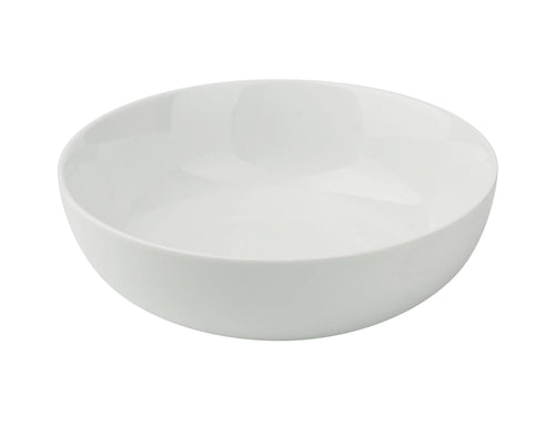 Yanco CA-408 Cambria Bowl 42 Oz, 8 1/4" X 2 7/8", Bright White, Chinaware, Pack of 12 (1 Dz)