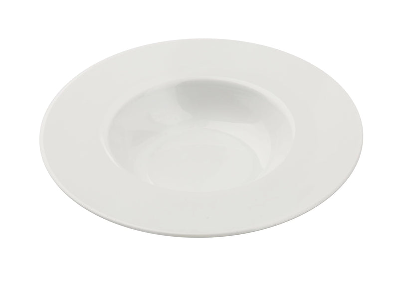 Yanco Cambria CA-612 12 1/2" Chinaware Dessert Plate – 14 oz Commercial Serving Plate ( Pack Of 12 )