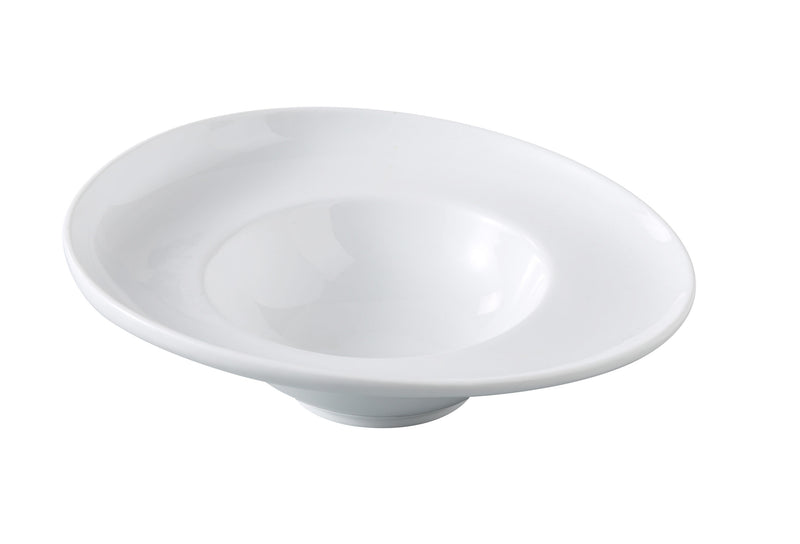 Yanco Cambria CA-709 9 1/2" Chinaware Dessert Plate – 10 oz Commercial Serving Plate ( Pack Of 12 )