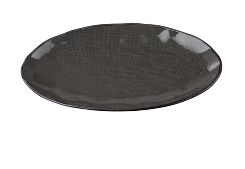 Yanco Cowboy Chinaware Oval Coupe Plate ( Pack Of 12 )