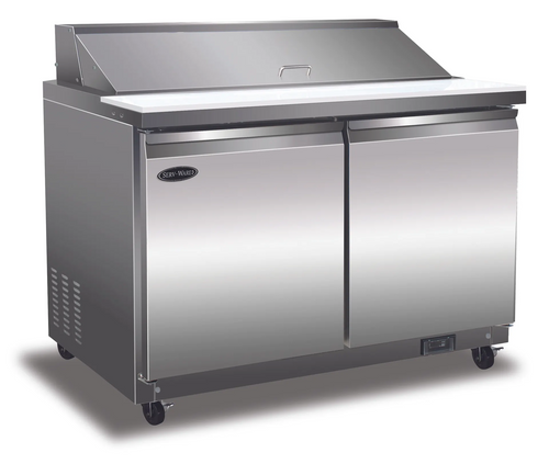 Serv-Ware SP48-18M-HC-T Mega Top Sandwich / Salad Unit Refrigerated Counter