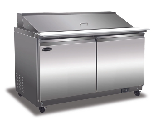 Serv-Ware SP60-24M-HC-T Mega Top Sandwich / Salad Unit Refrigerated Counter