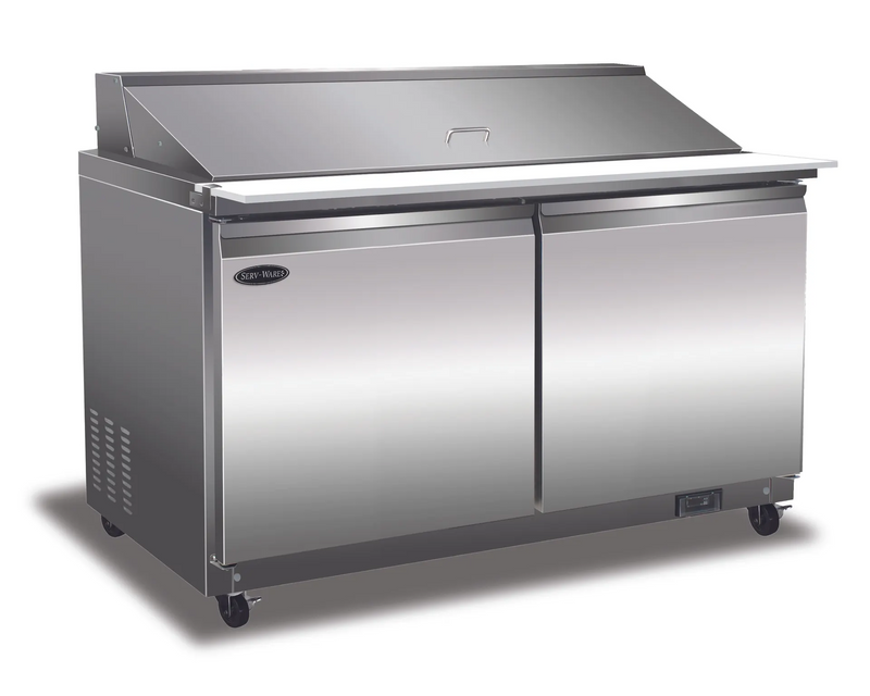 Serv-Ware SP60-24M-HC-T Mega Top Sandwich / Salad Unit Refrigerated Counter
