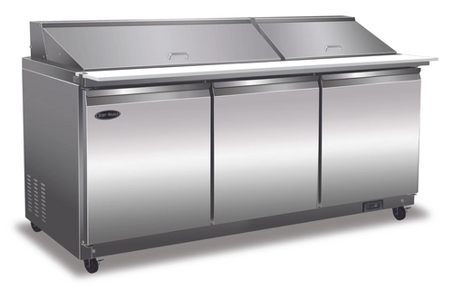 Serv-Ware SP72-30M-HC-T Mega Top Sandwich / Salad Unit Refrigerated Counter