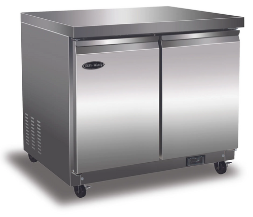 Serv-Ware UCR-36-HC-T Reach-In Undercounter Refrigerator