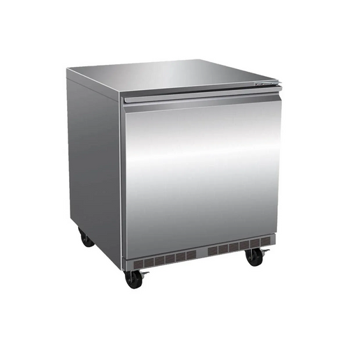 Serv-Ware UCF-26-HC 27" 1-Section Undercounter Freezer w/ 1 Door, 6.5 cu.ft.