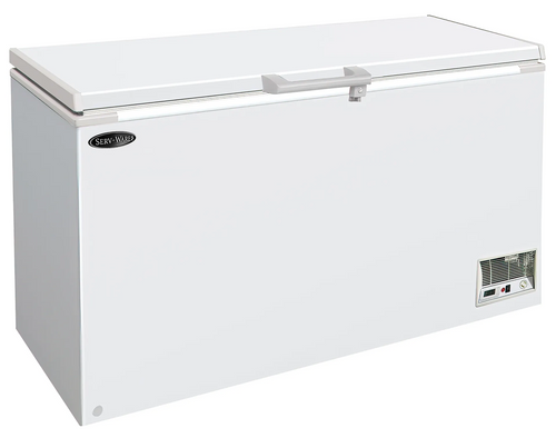 Serv-Ware SWCF-14 Chest Freezer, 54" Width, SWP Design, Steel Construction, 14.2 Cu Ft Capacity