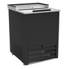 Serv-Ware GFR24 24" Black Glass Froster, 2.67 cu. ft.