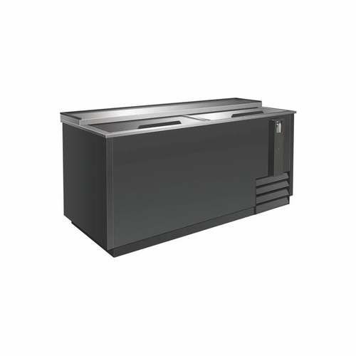 Serv-Ware BC-65-HC 64" Flat Top Bottle Cooler, 17.2 cu. ft.