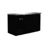 Serv-Ware BB2-24-HC 49" 2 Section Back Bar Cooler with Solid Door