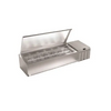 Serv-Ware TR46-HC 46" Refrigerator Rail, 8 Pan Capacity