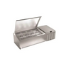 Serv-Ware TR60-HC 60" Refrigerator Rail, 12 Pan Capacity