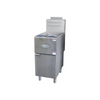 Serv-Ware SGF-40L 15" Floor Model LP Gas Full Pot Fryer, 40 lbs, 90.000 BTU