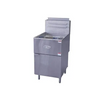 Serv-Ware SGF-70N 21" Floor Model Natural Gas Full Pot Fryer, 70 lbs, 150.000 BTU