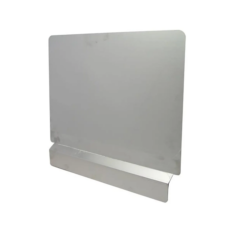 Serv-Ware FSG-1820-3 Fryer Splash Guard, 18" X 20-1/2", 304 Stainless Steel, Nsf