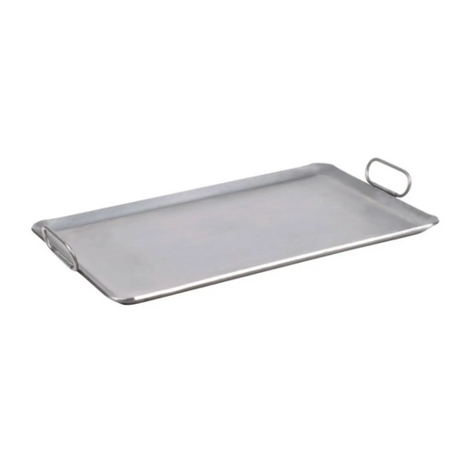 Serv-Ware PG1423 NFS Heavy Duty Steel Portable Grill - 14" x 23" x 3/4" Lip, Rectangular
