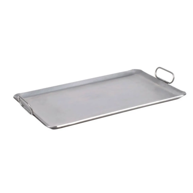 Serv-Ware PG1423 NFS Heavy Duty Steel Portable Grill - 14" x 23" x 3/4" Lip, Rectangular