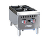 Serv-Ware SHPS-12-LP Floor Model Gas Griddle / Charbroiler