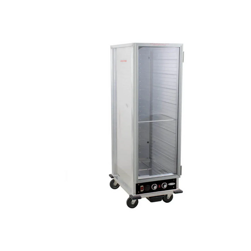 Serv-Ware SC1836HP Mobile Full Height, Non-Insulated Heater Proofer Cabinet, Lift-off Clear Door