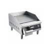 Serv-Ware ETG-16 16" Countertop Electric Thermostatic Griddle, 16” x 15.5” Surface, 120V