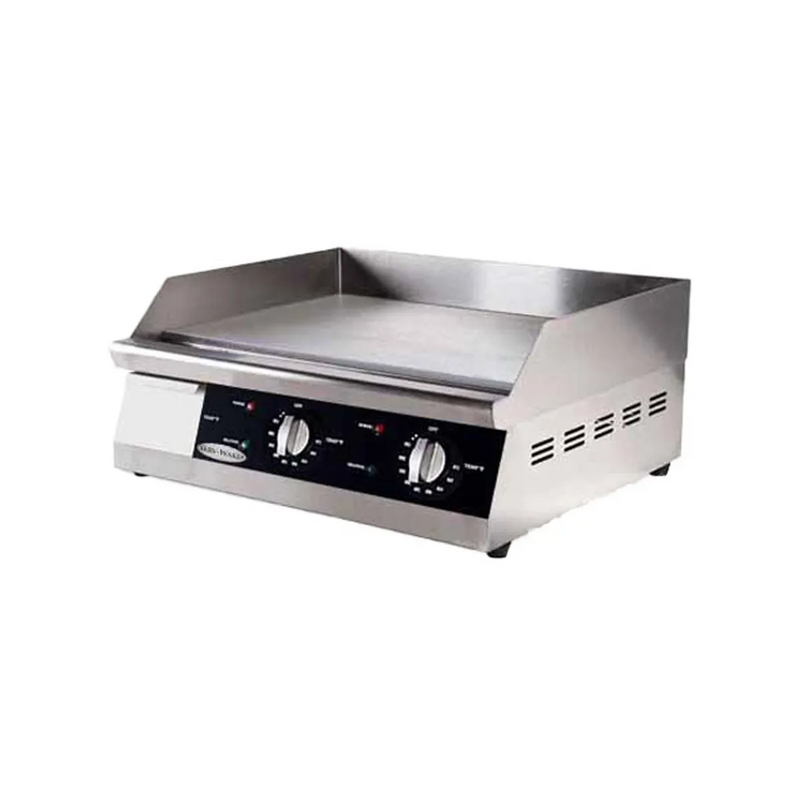 Serv-Ware ETG-24 24" Countertop Electric Thermostatic Griddle, 24” x 15.5” Surface, 208V