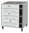 Serv-Ware SWPWDS-3 Free Standing Food Warming Drawer Unit, (3) Drawer, 1350 W