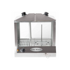 Serv-Ware EHS-02 Countertop Hot Dog Steamer, 200 Hot Dogs and 60 Buns