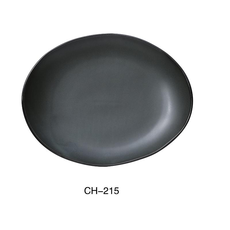 Yanco CH-215 Champs Oval Plate, (1 Dz)