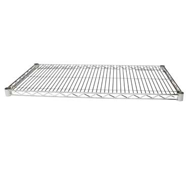Serv-Ware Chrome Wire Shelving – 24" Depth, Multiple Widths Available